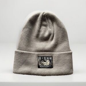 Spacecraft‎ anime Gray Beanie